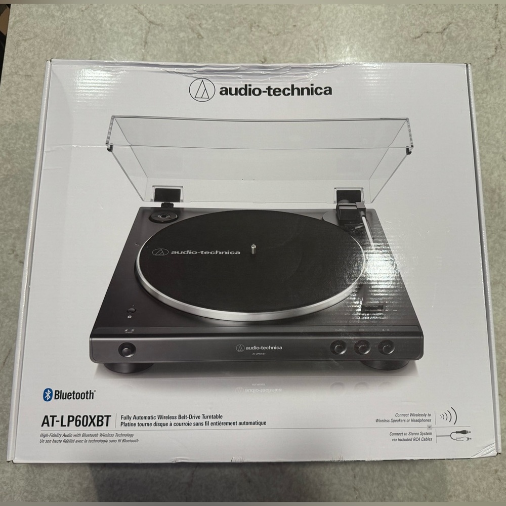 Audio Technica AT-LP60XBT Bluetooth Stereo Turntable